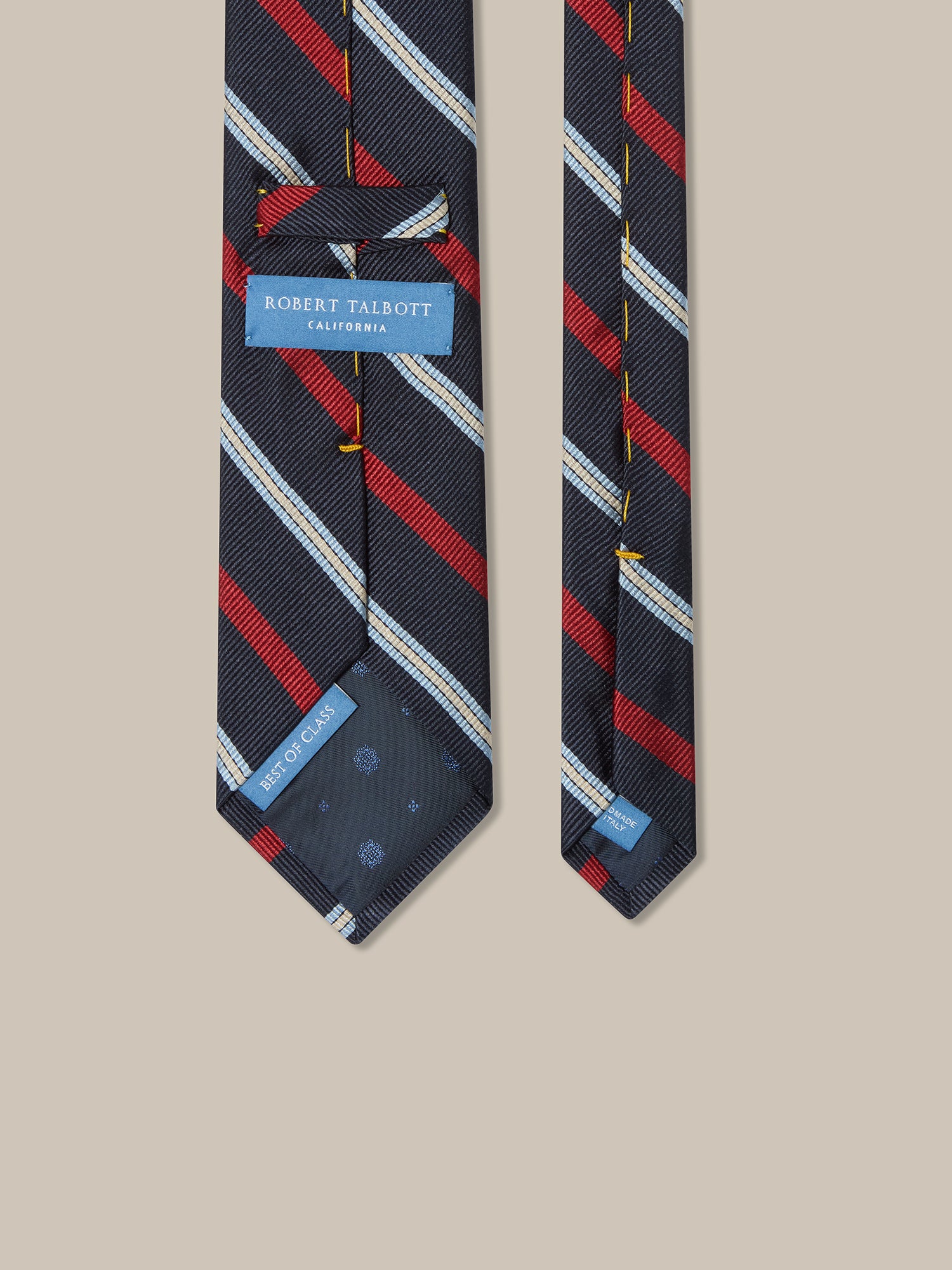 Robert Multi Rib Stripe Best of Class Necktie