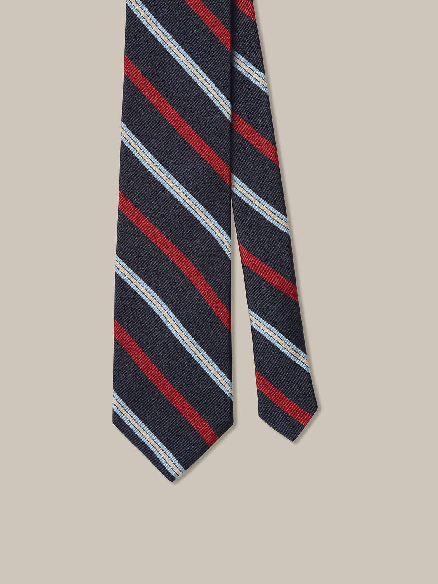 Robert Multi Rib Stripe Best of Class Necktie