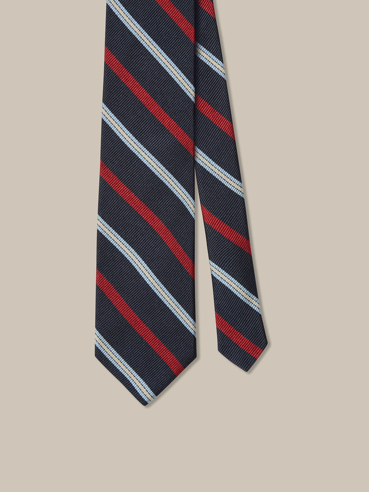 Robert Multi Rib Stripe Best of Class Necktie