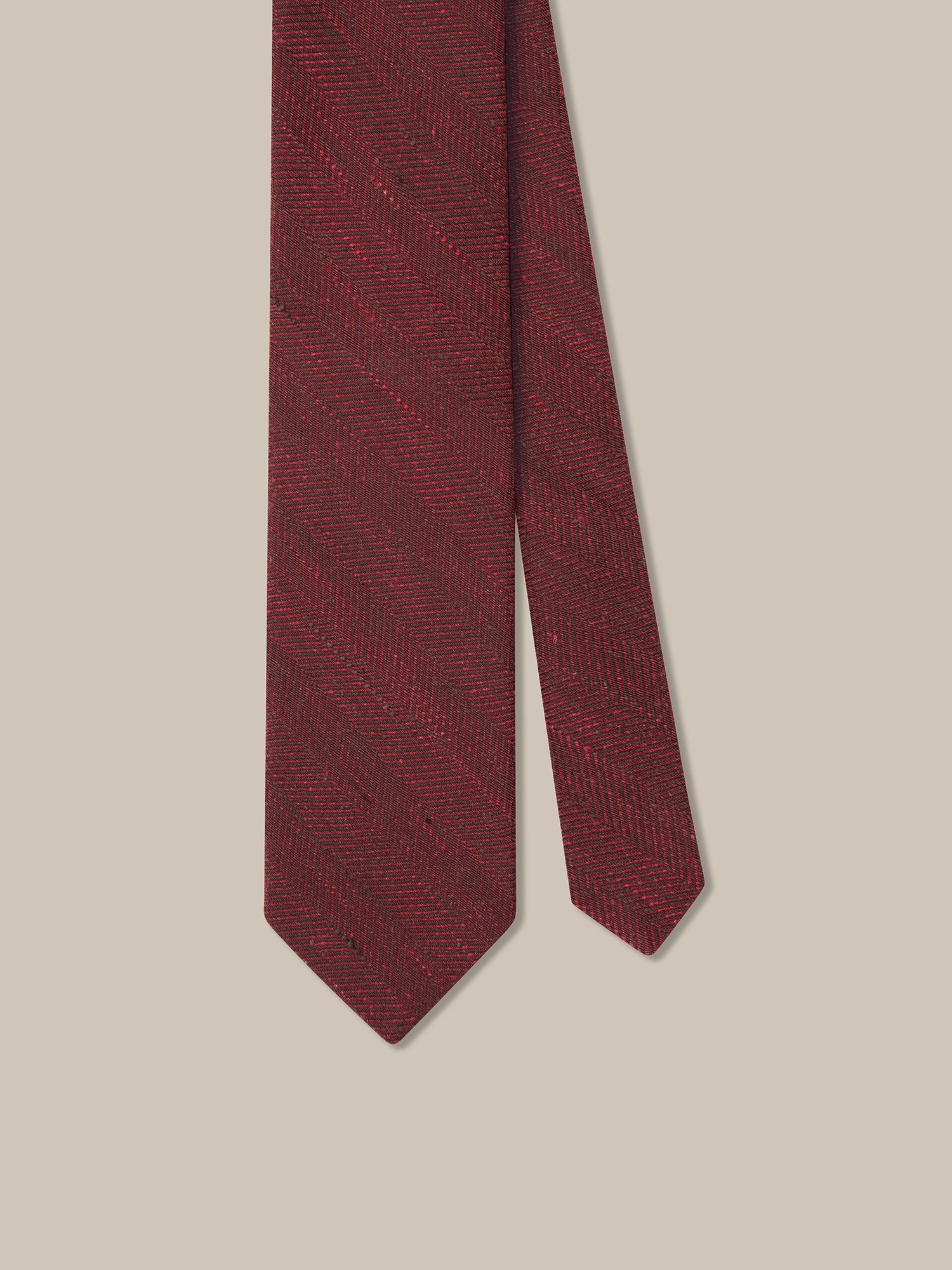 Robert Herringbone Shantung Best of Class Necktie