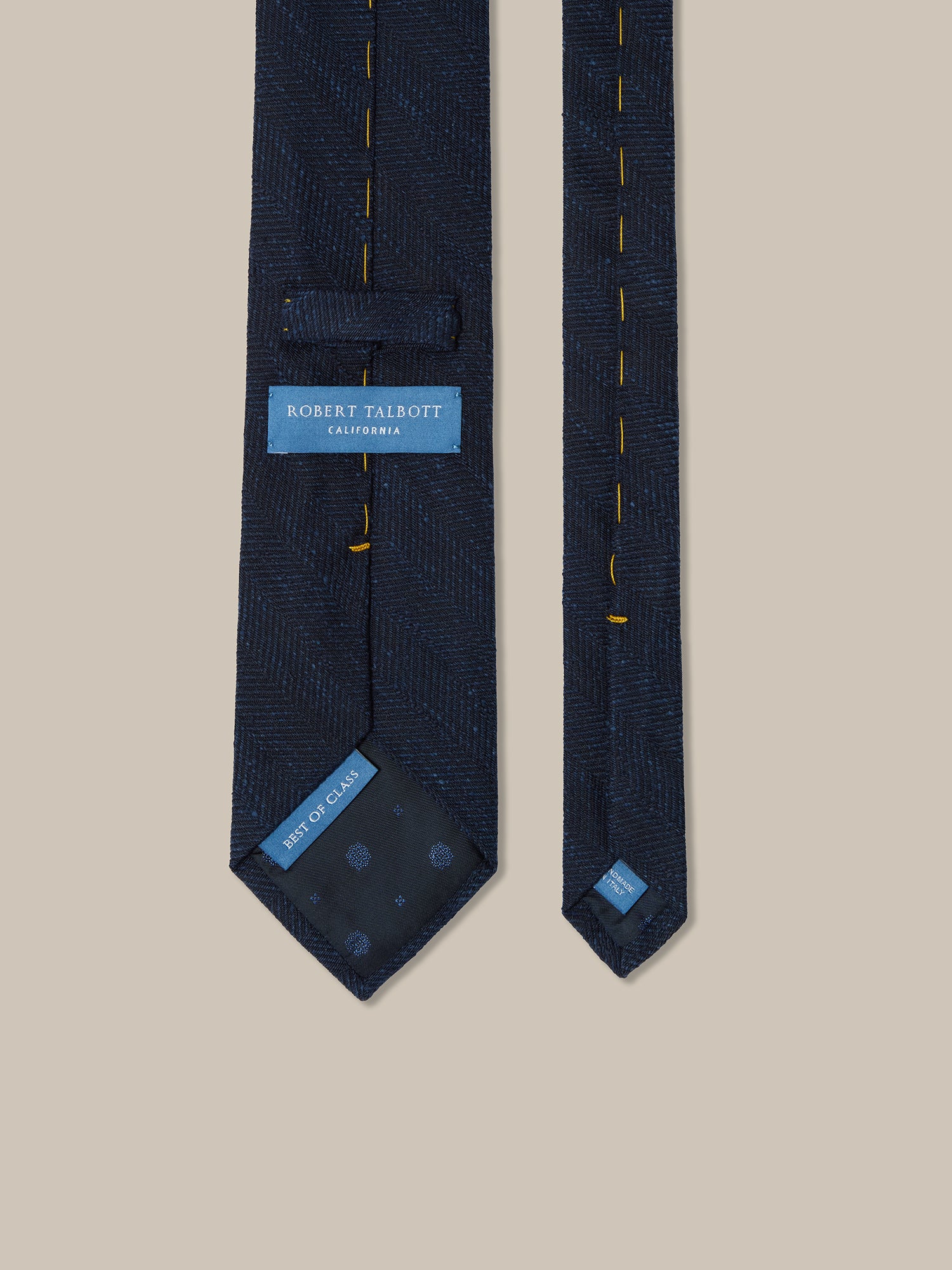 Robert Herringbone Shantung Best of Class Necktie