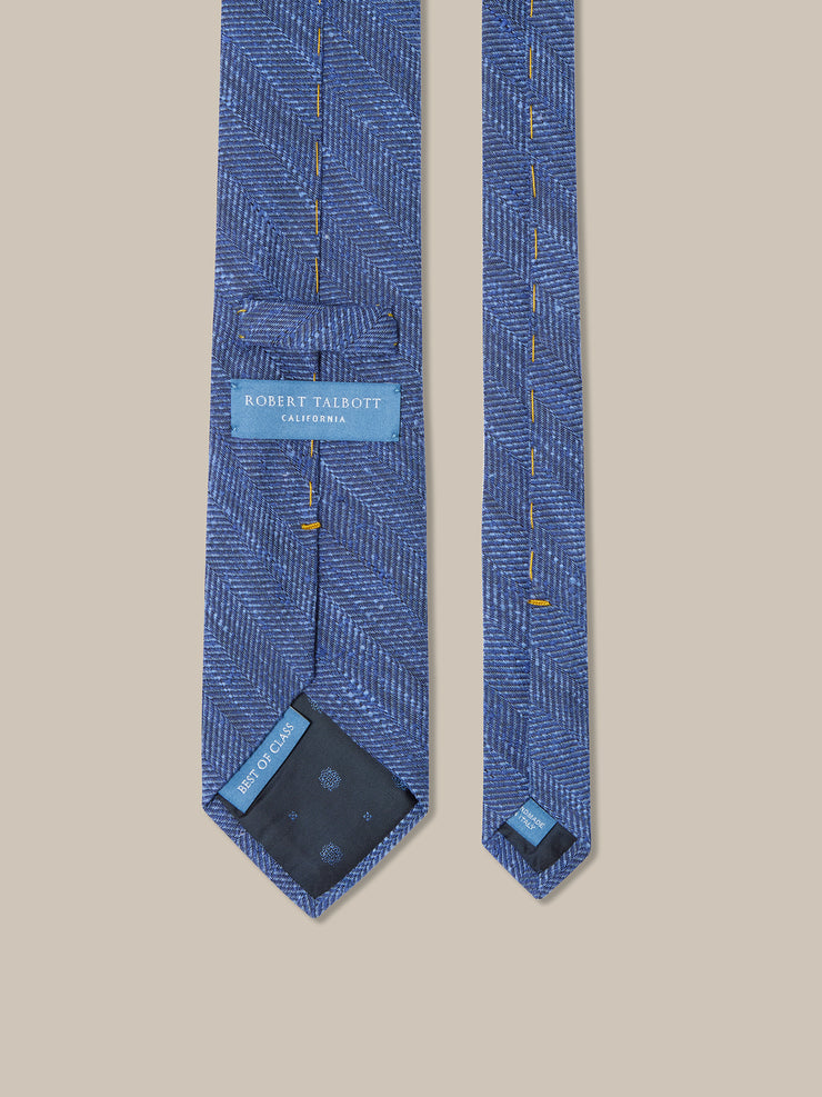 Robert Herringbone Shantung Best of Class Necktie
