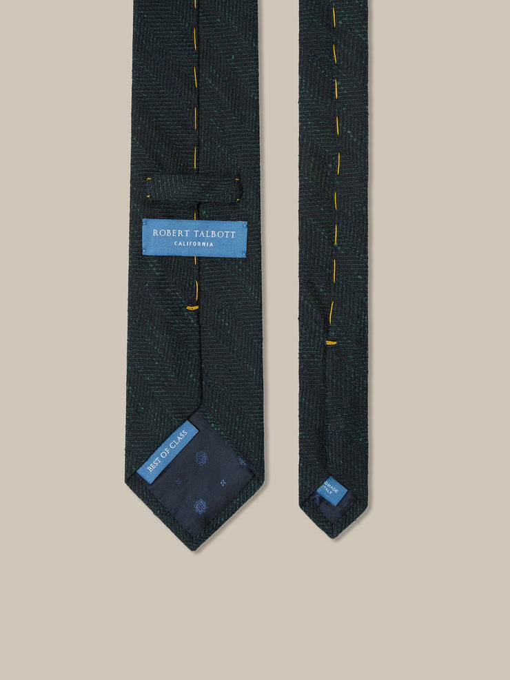 Robert Herringbone Shantung Best of Class Necktie