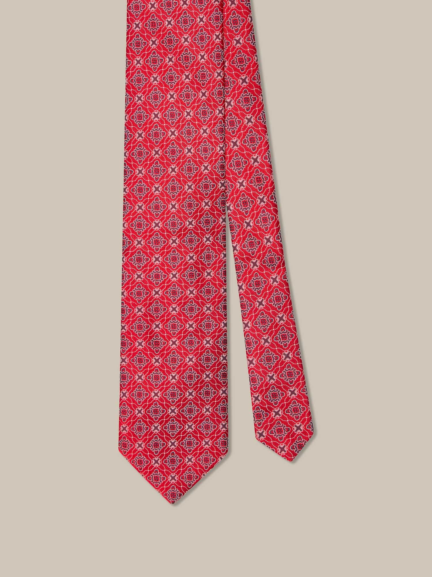 Robert Geometric Jacquard Best of Class Necktie