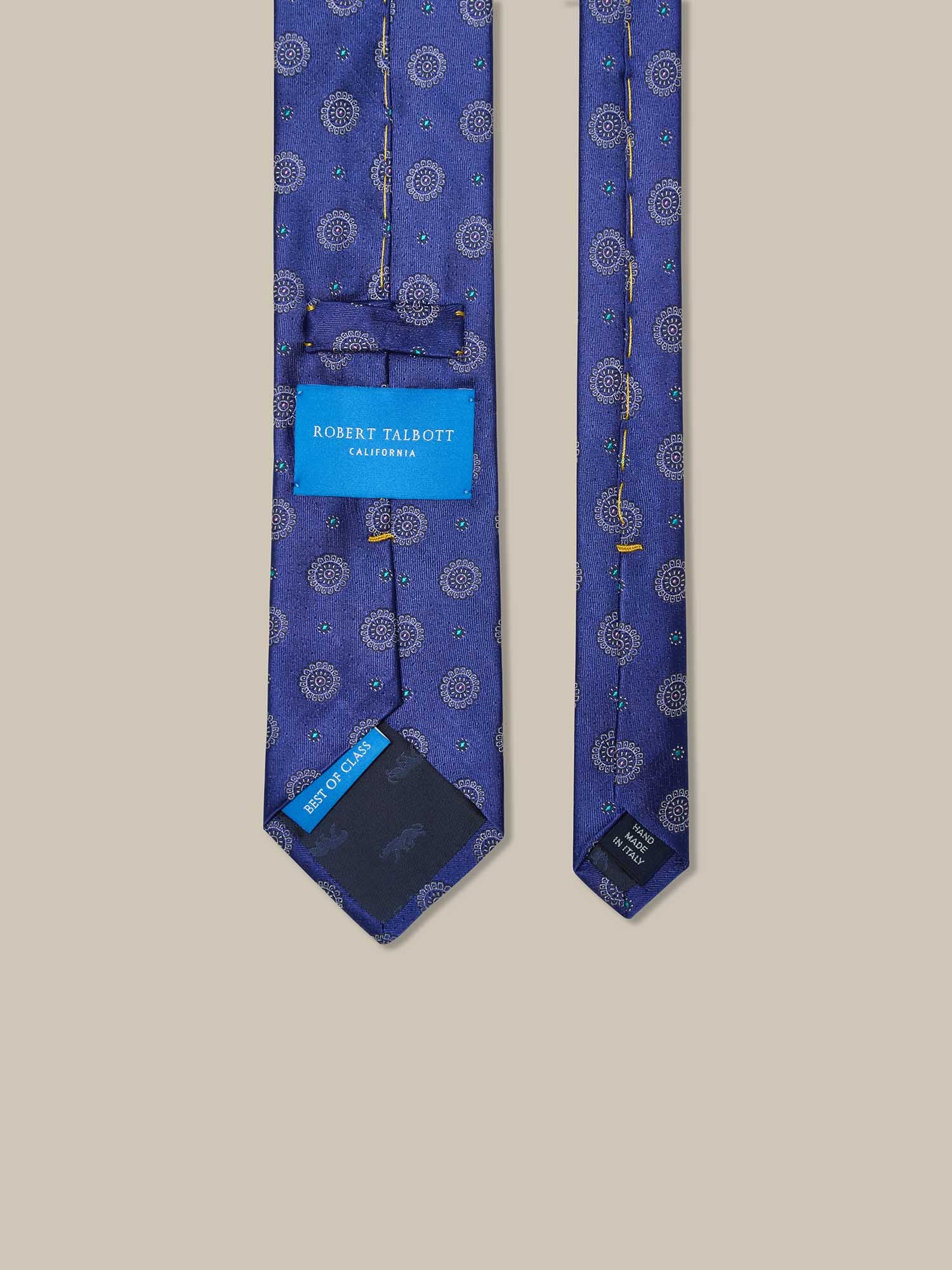 Robert Flower Medallion Best of Class Necktie