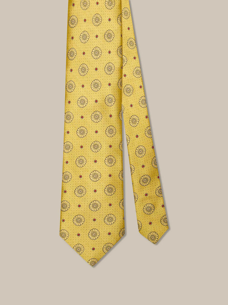 Robert Flower Medallion Best of Class Necktie