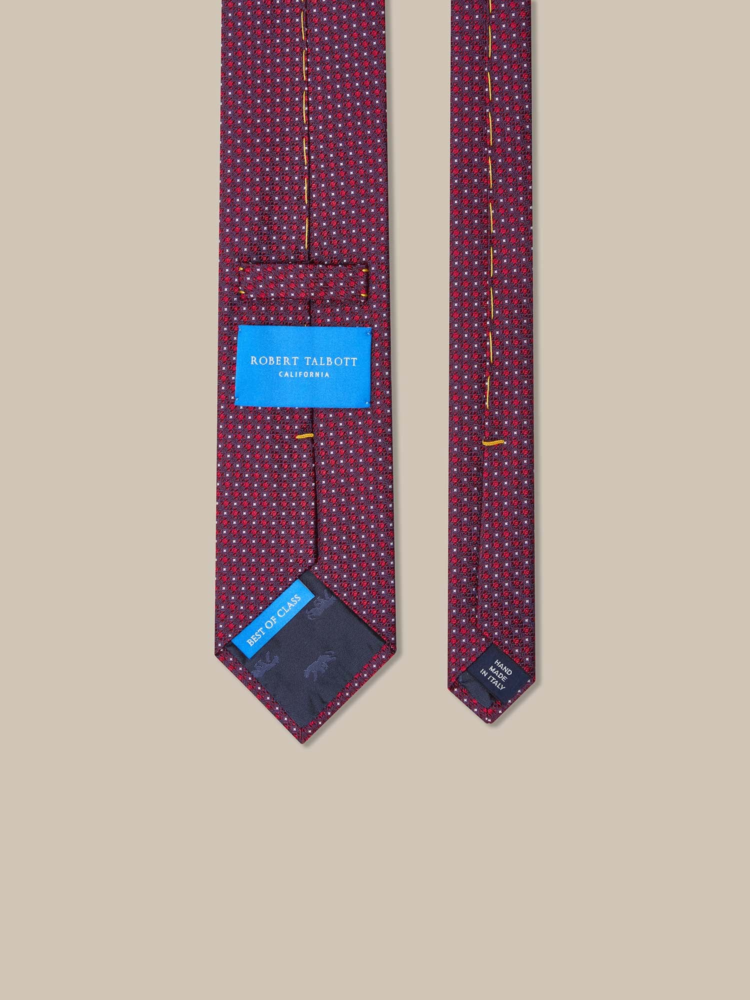 Robert Mini Flower Jacquard Best of Class Necktie image