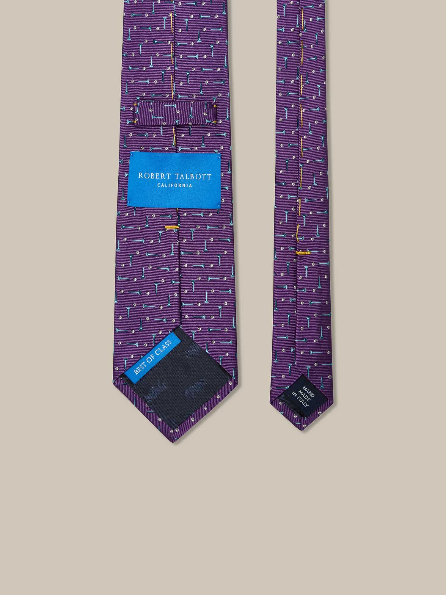 Robert Golf Tees Best of Class Necktie image