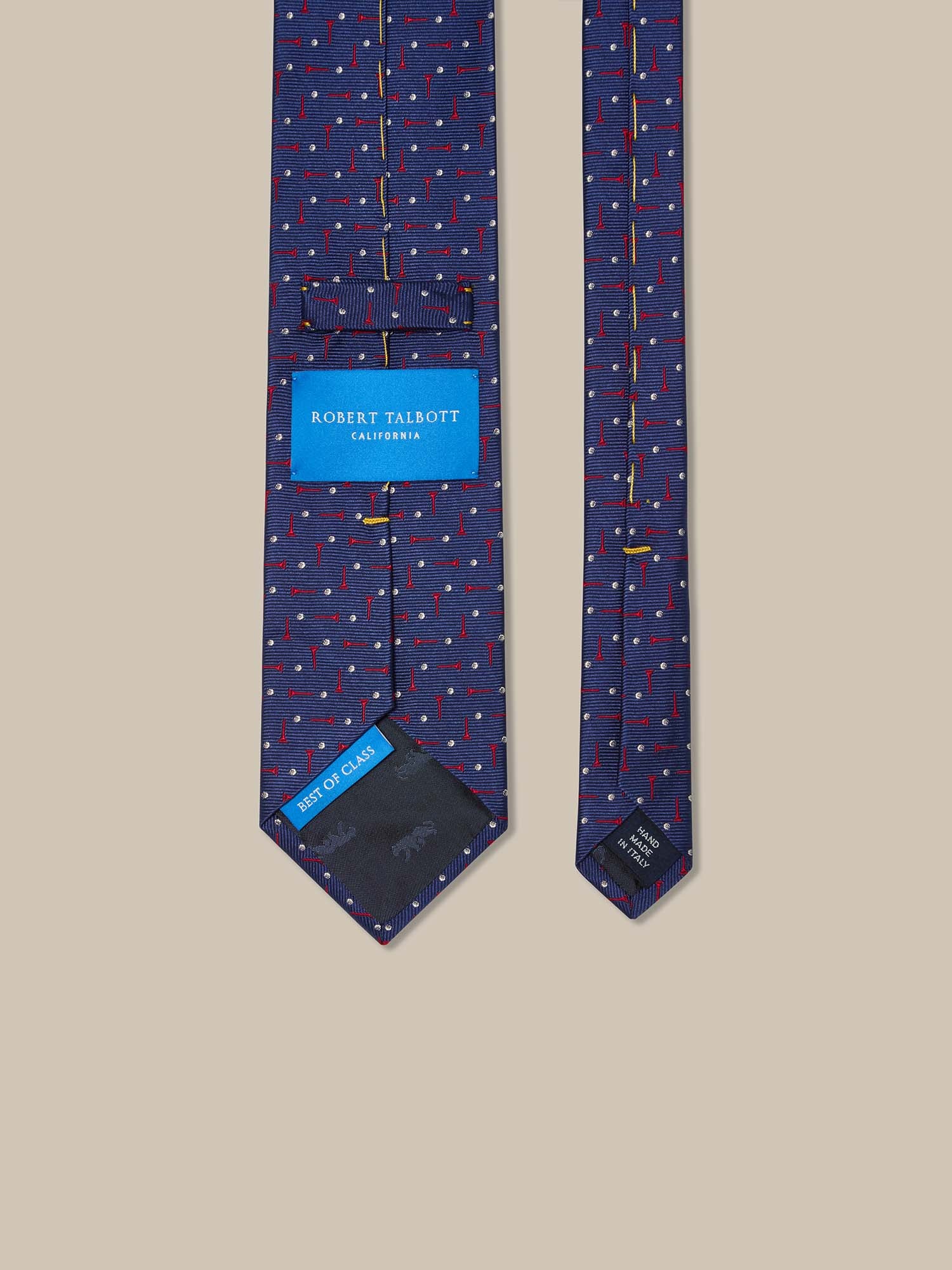Robert Golf Tees Best of Class Necktie image