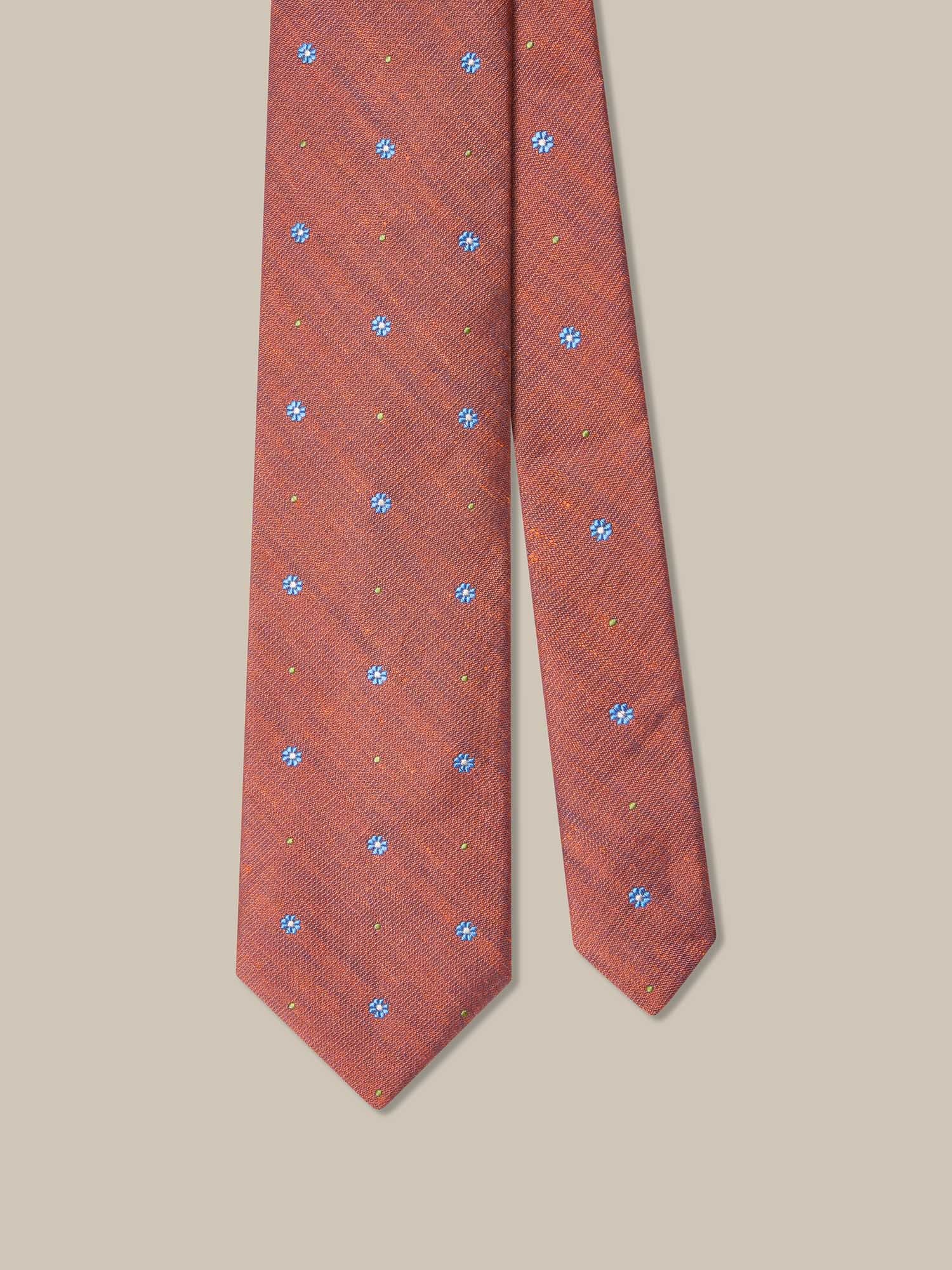 Robert Mini Flower Neat Best of Class Necktie