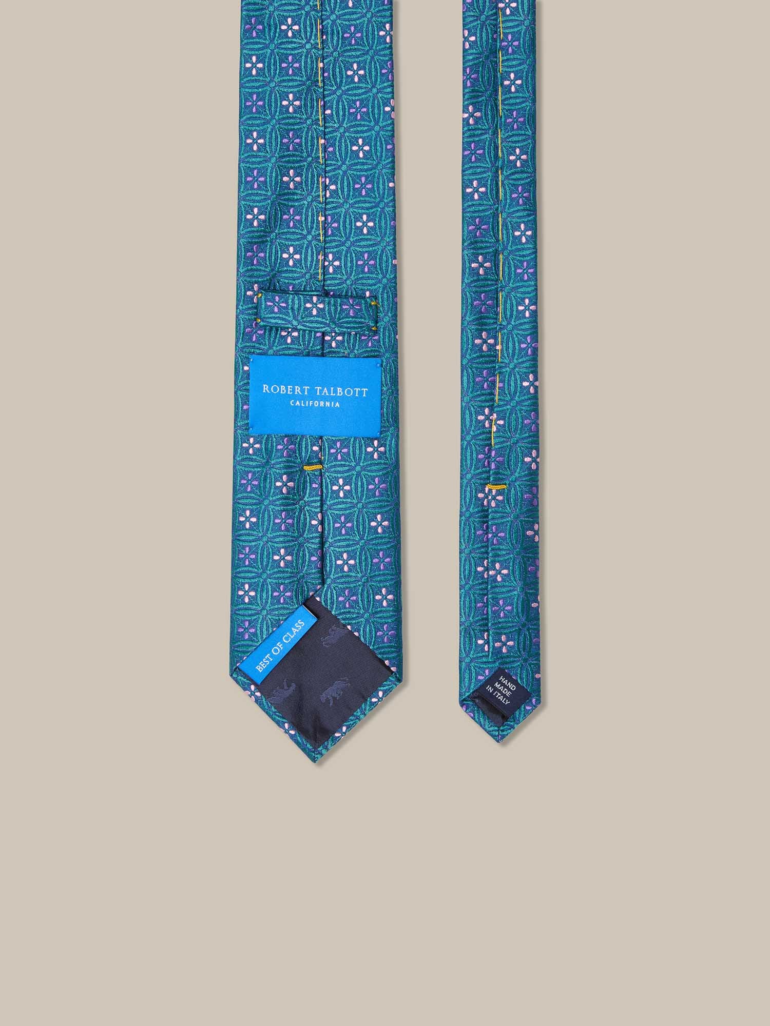 Robert Fancy Floral Best of Class Necktie