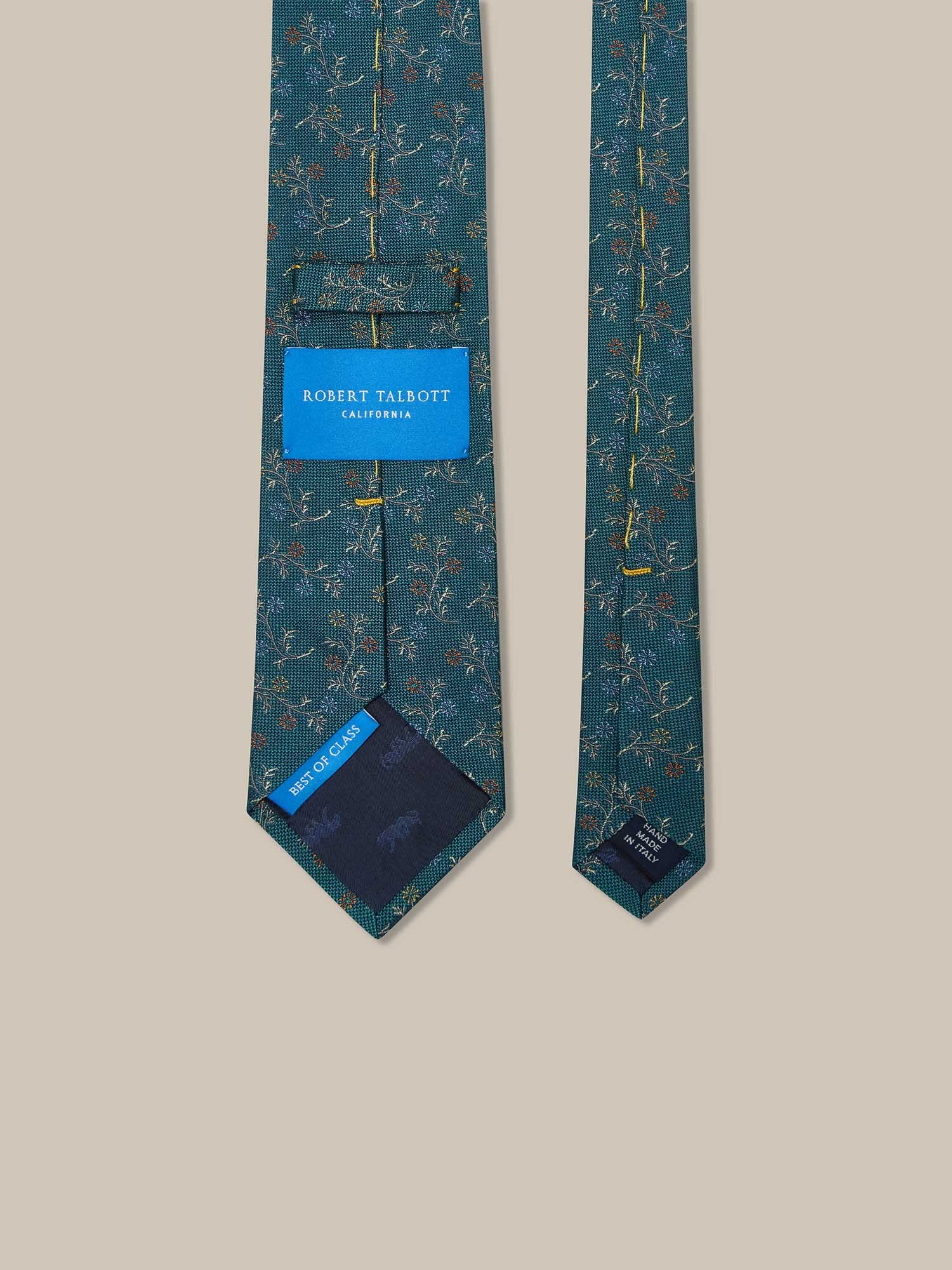 Robert Floral Vine Best of Class Necktie