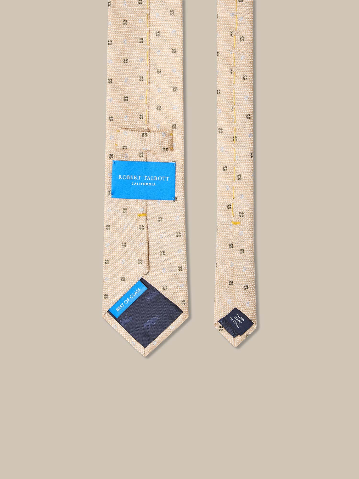 Robert Geo Flower Best of Class Necktie