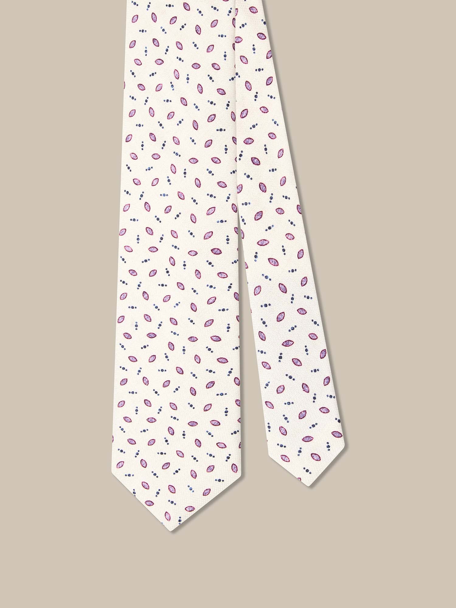 Robert Geometric Print Best of Class Necktie