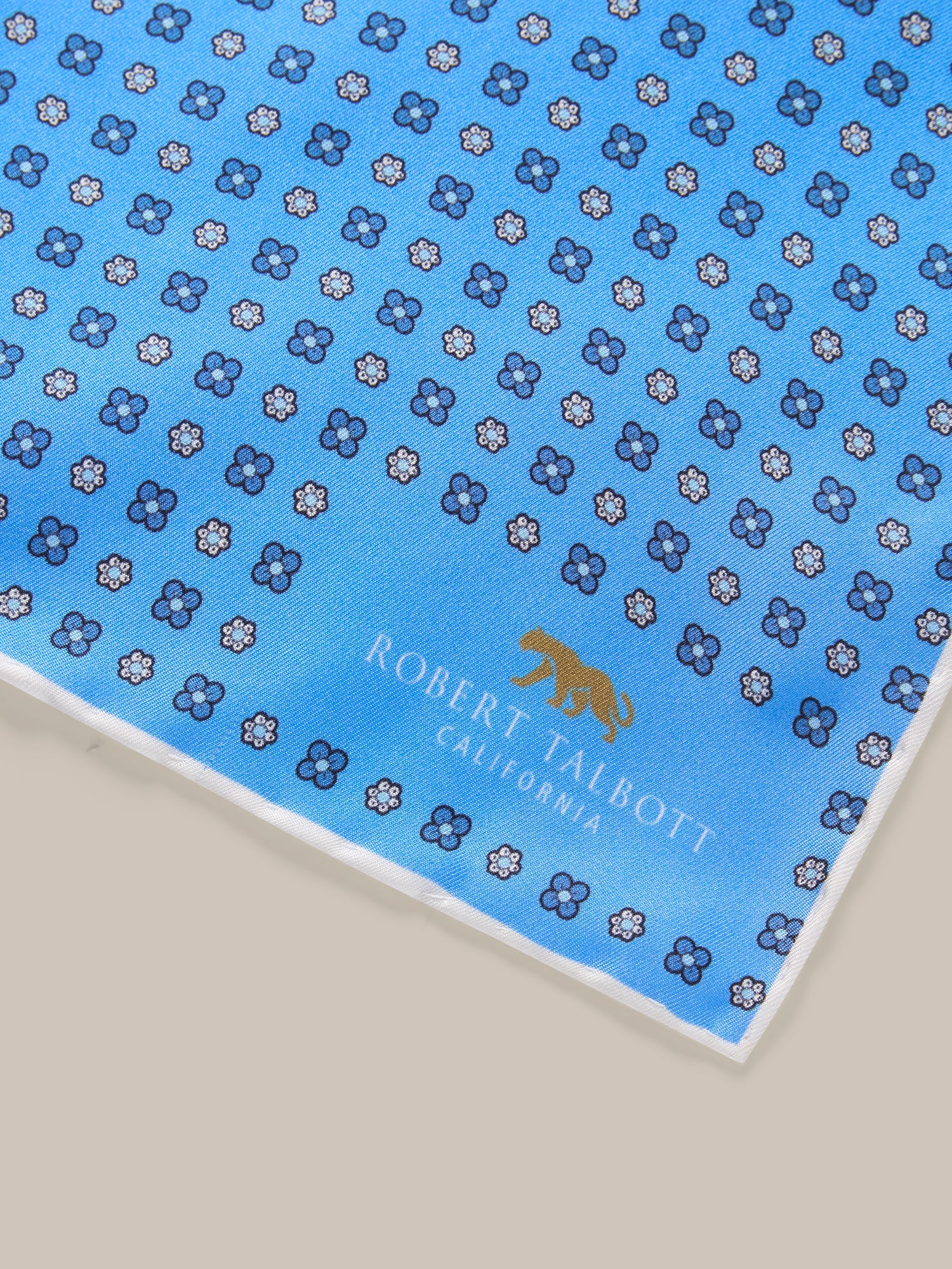 York Silk Pocket Square