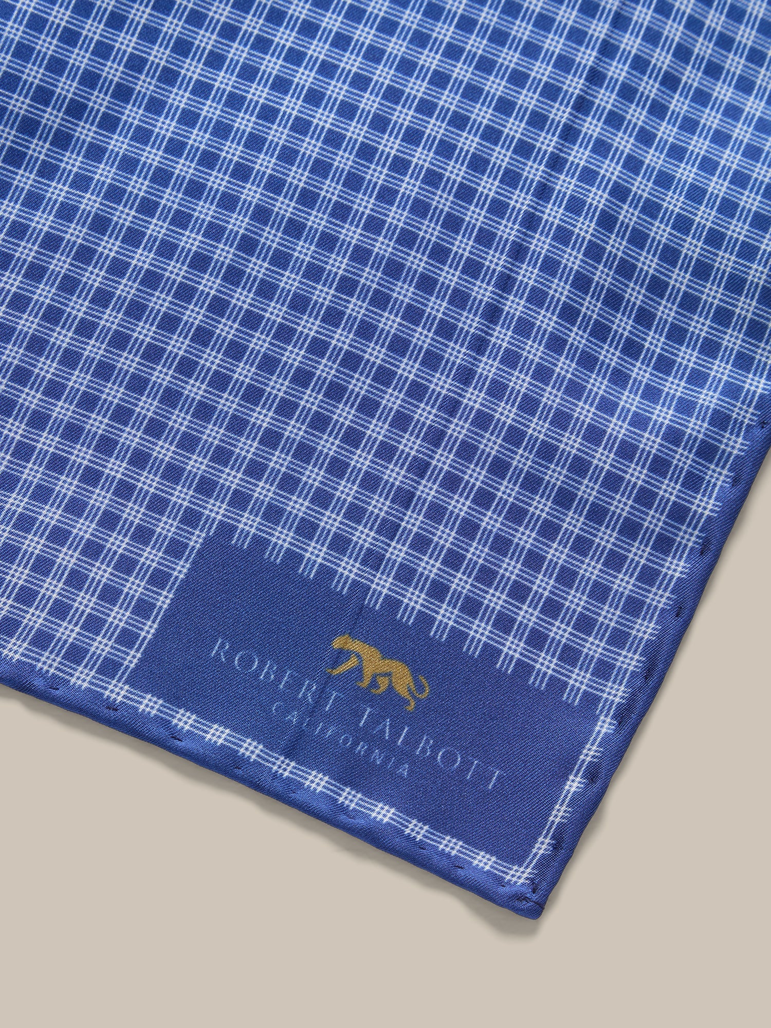 York Silk Pocket Square