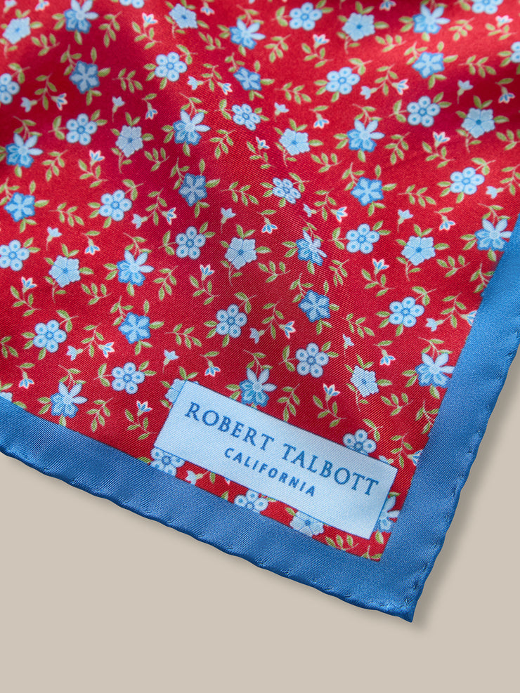 York Flower Multi Pocket Square
