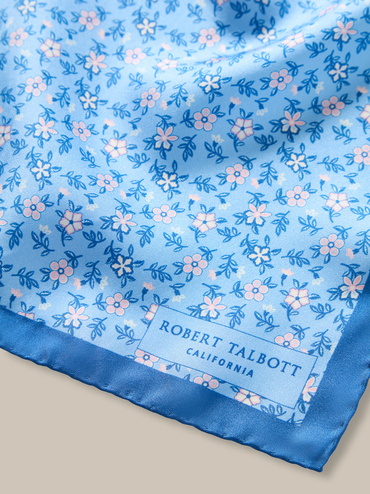 York Flower Multi Pocket Square