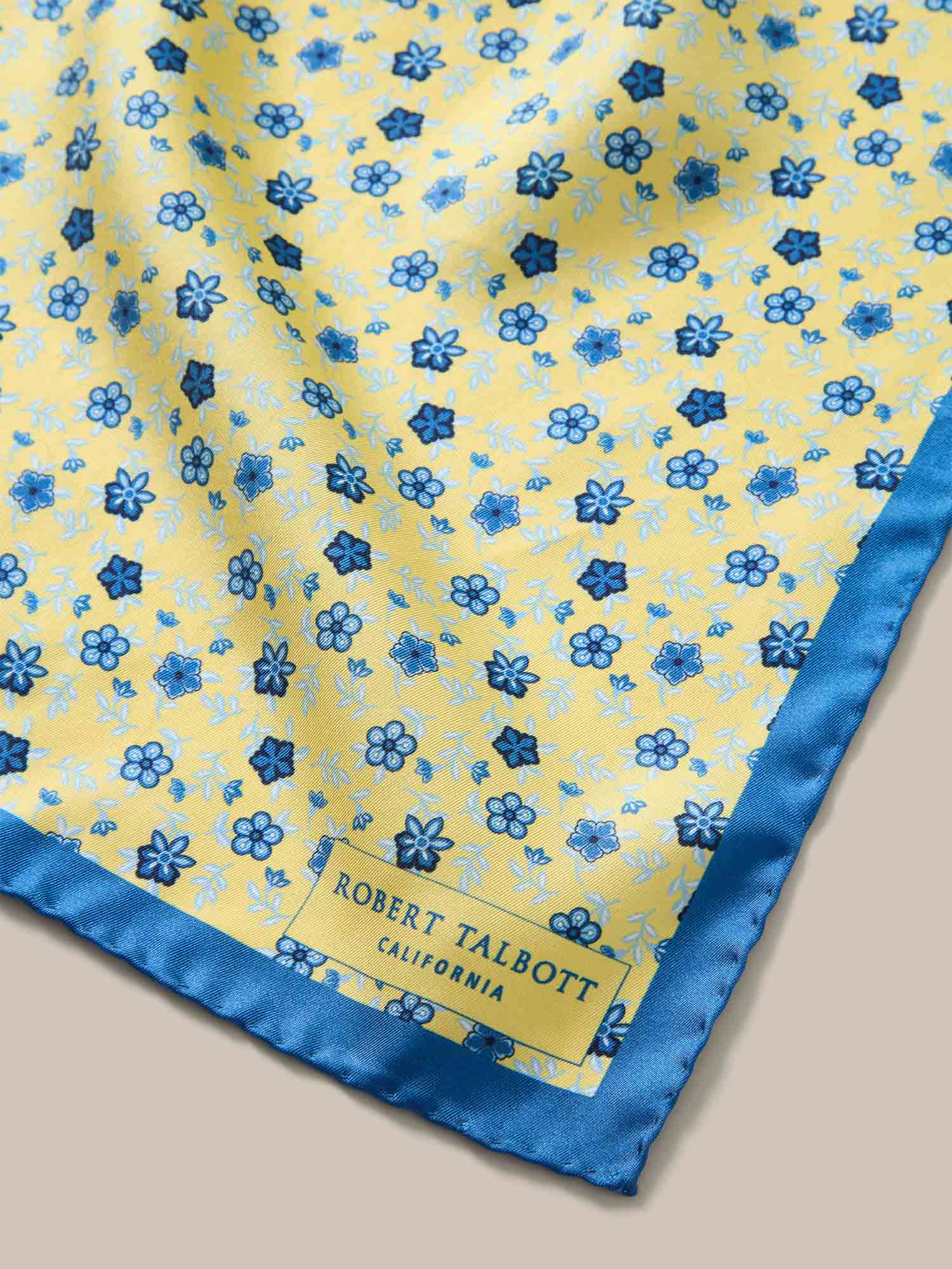 York Flower Multi Pocket Square