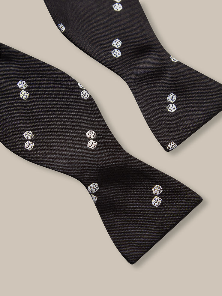 Bond Dice Self-tie Bow Tie