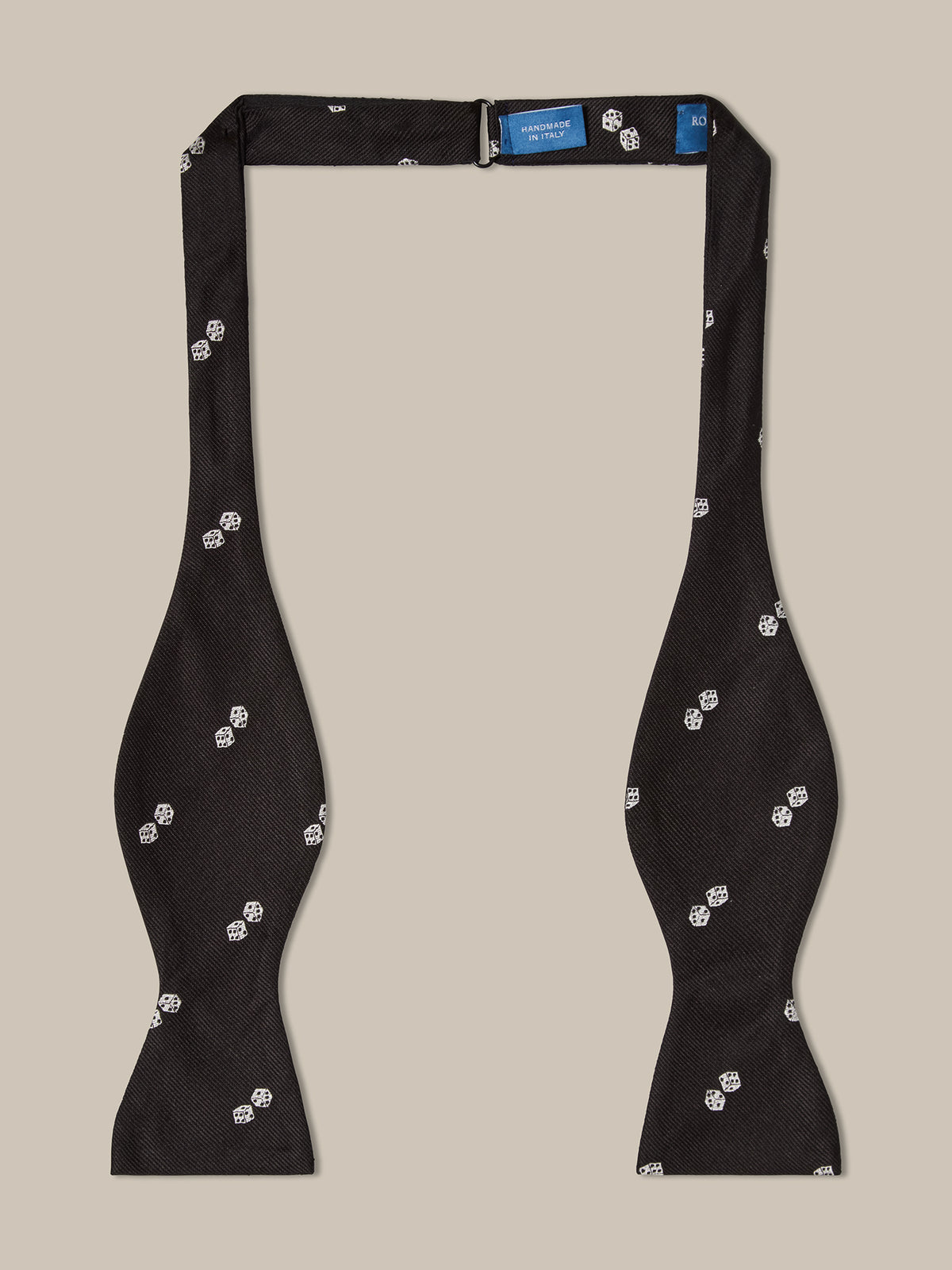 Bond Dice Self-tie Bow Tie