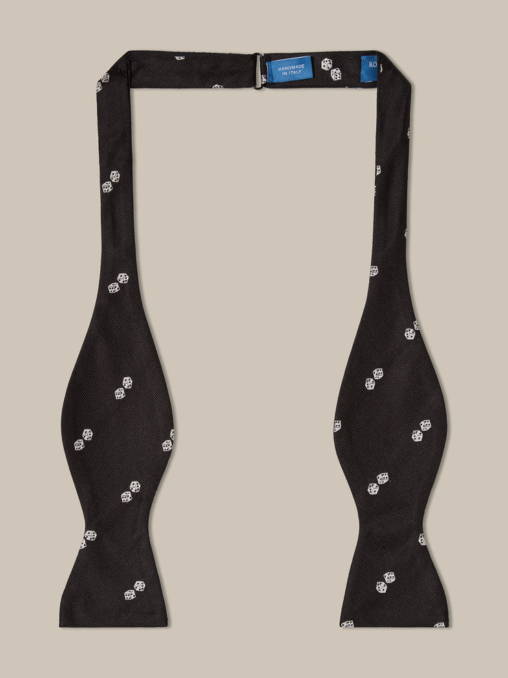Bond Dice Self-tie Bow Tie