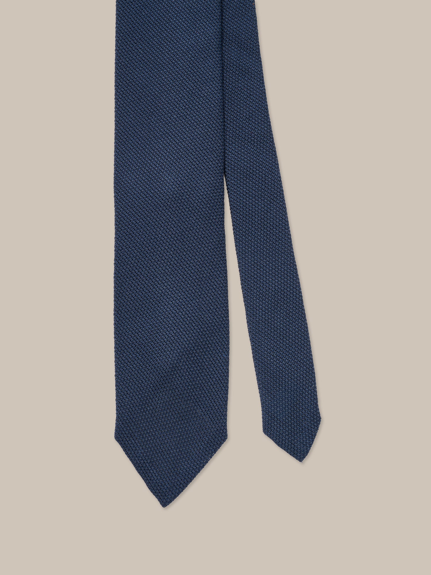 Duvall Solid Grenadine Silk Necktie