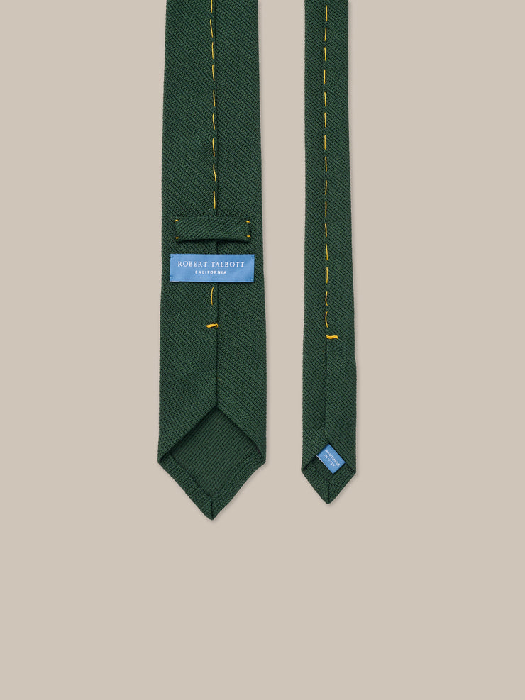 Duvall Solid Grenadine Silk Necktie