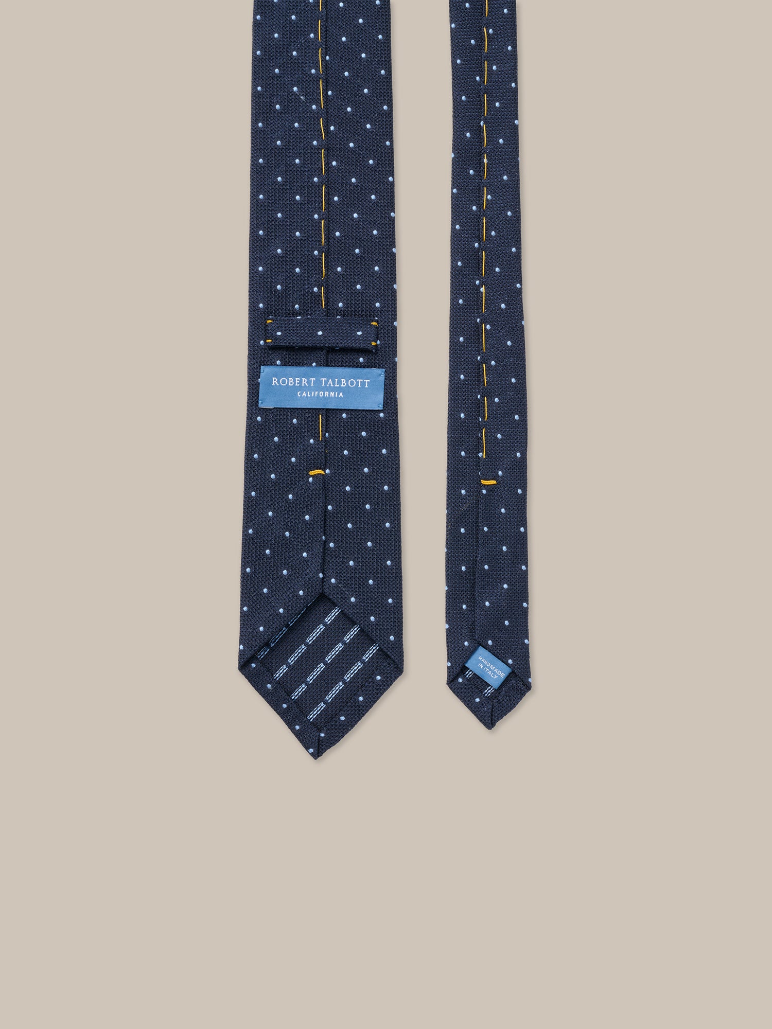 Duvall Spot Grenadine Silk Necktie