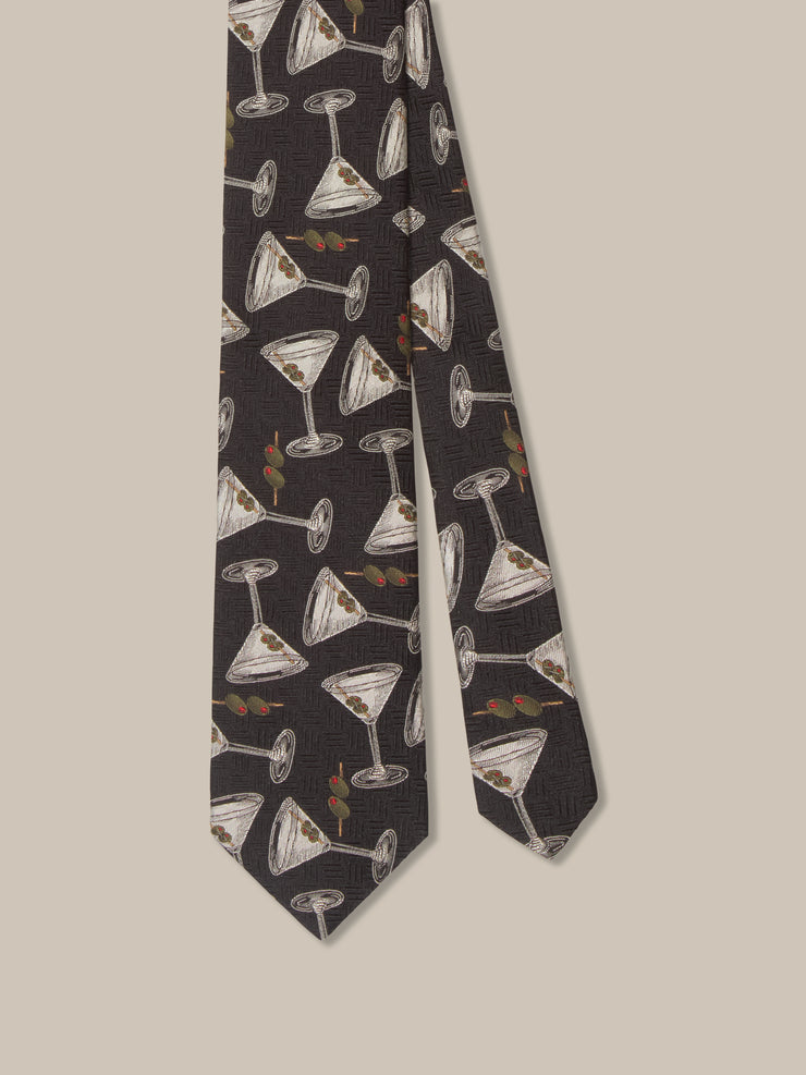 Martini Glass '97 Heritage Necktie