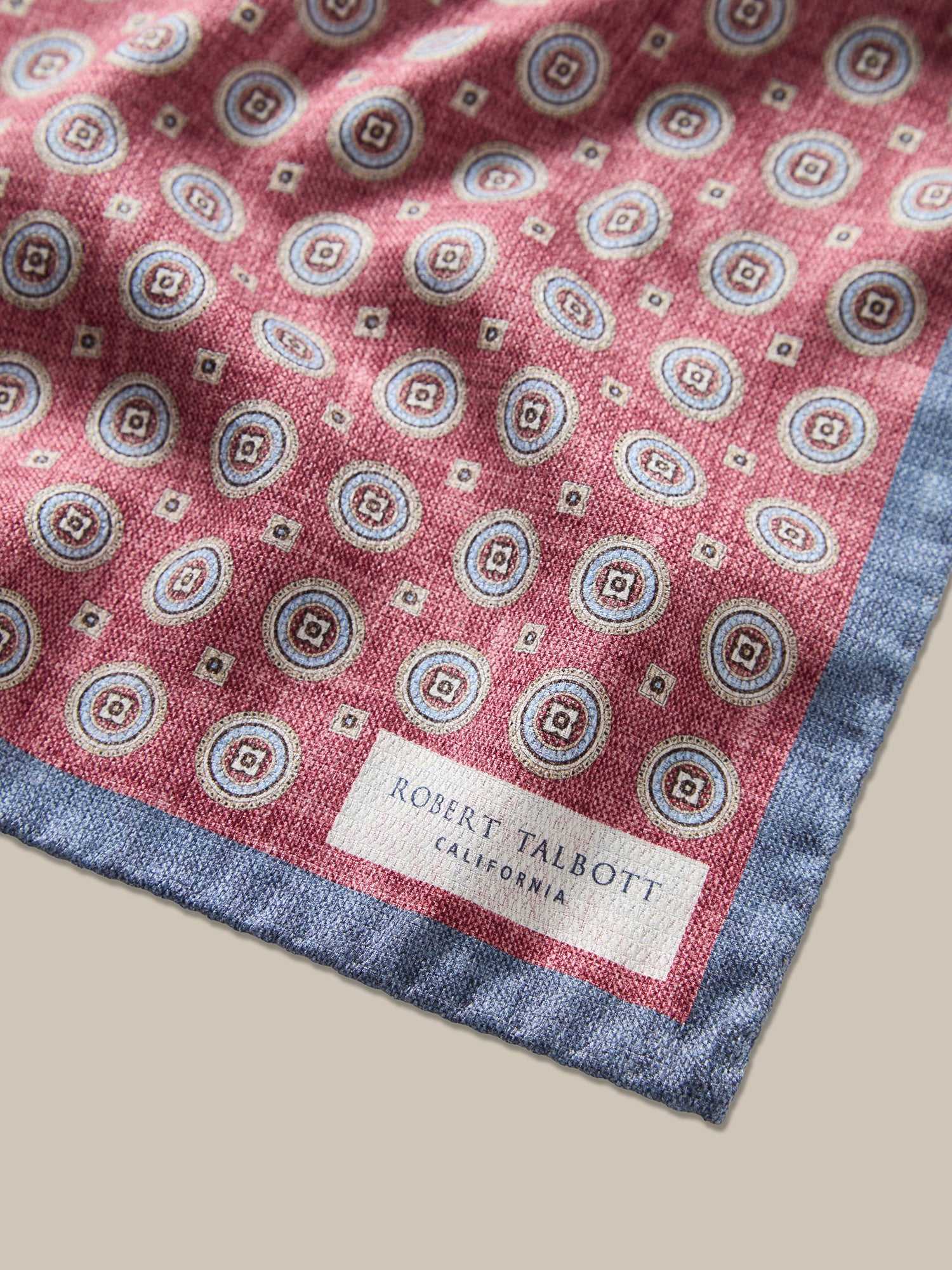 Colton Reversible Neat/Paisley Pocket Square