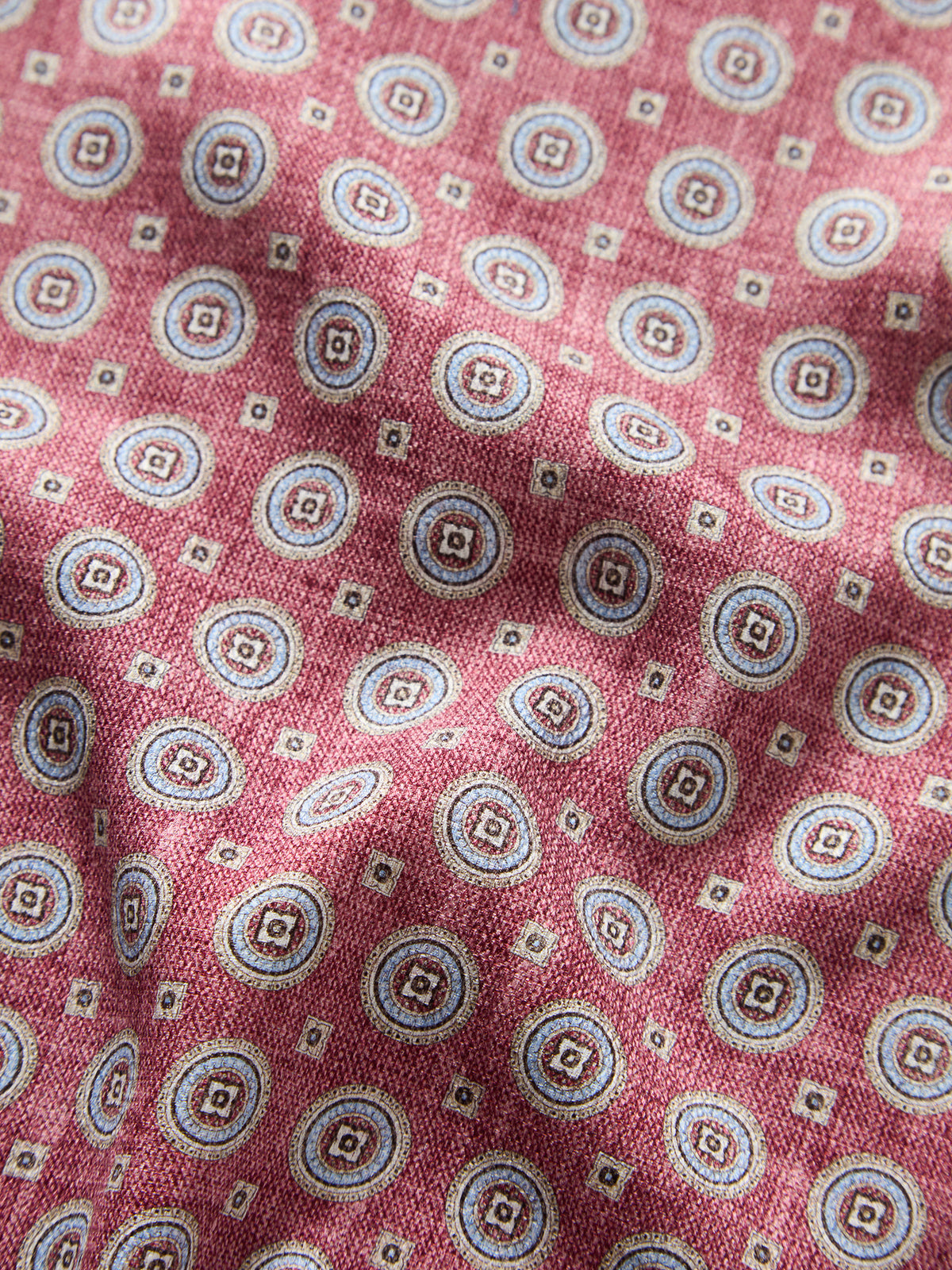 Colton Reversible Neat/Paisley Pocket Square image