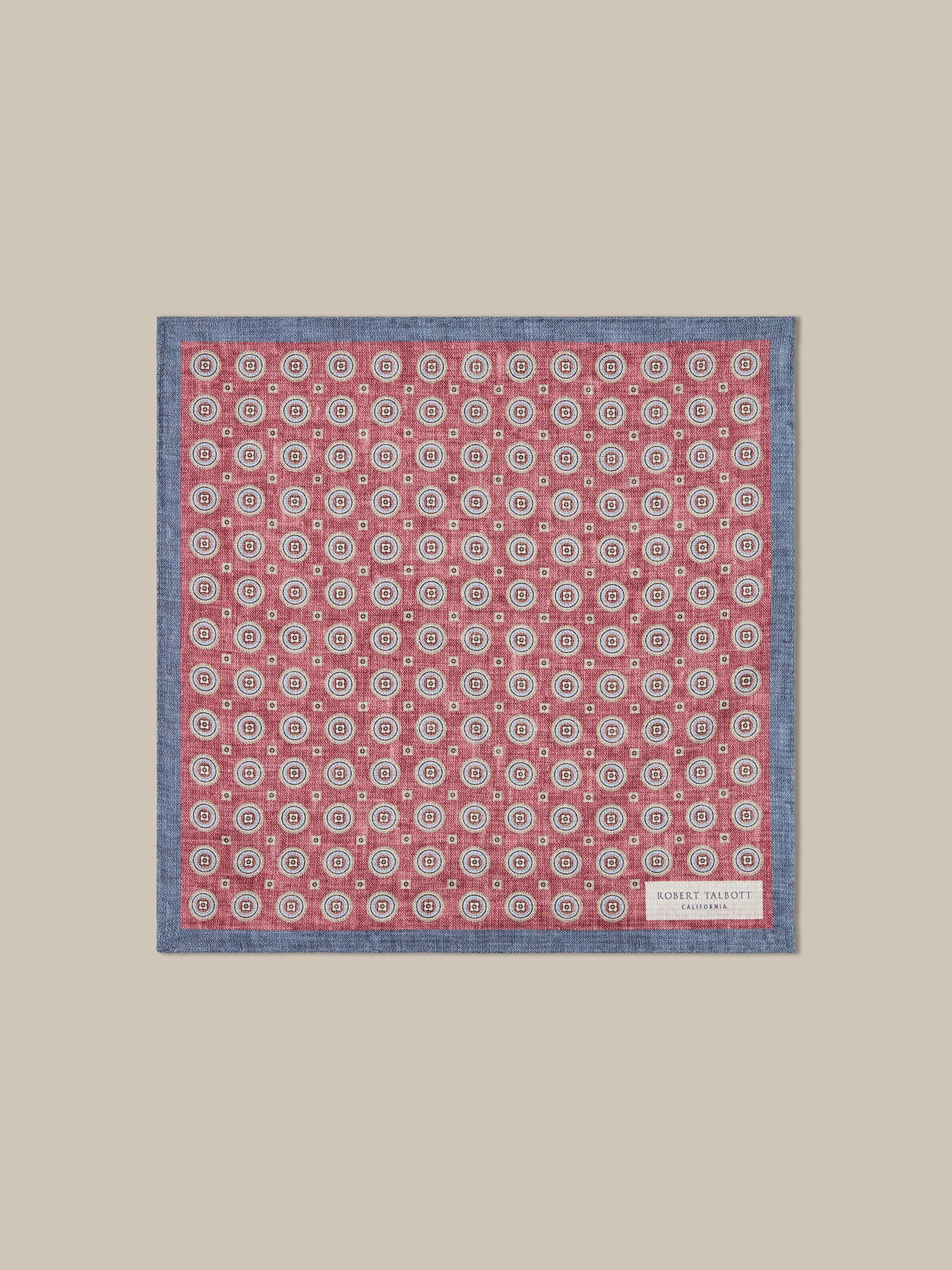 Colton Reversible Neat/Paisley Pocket Square