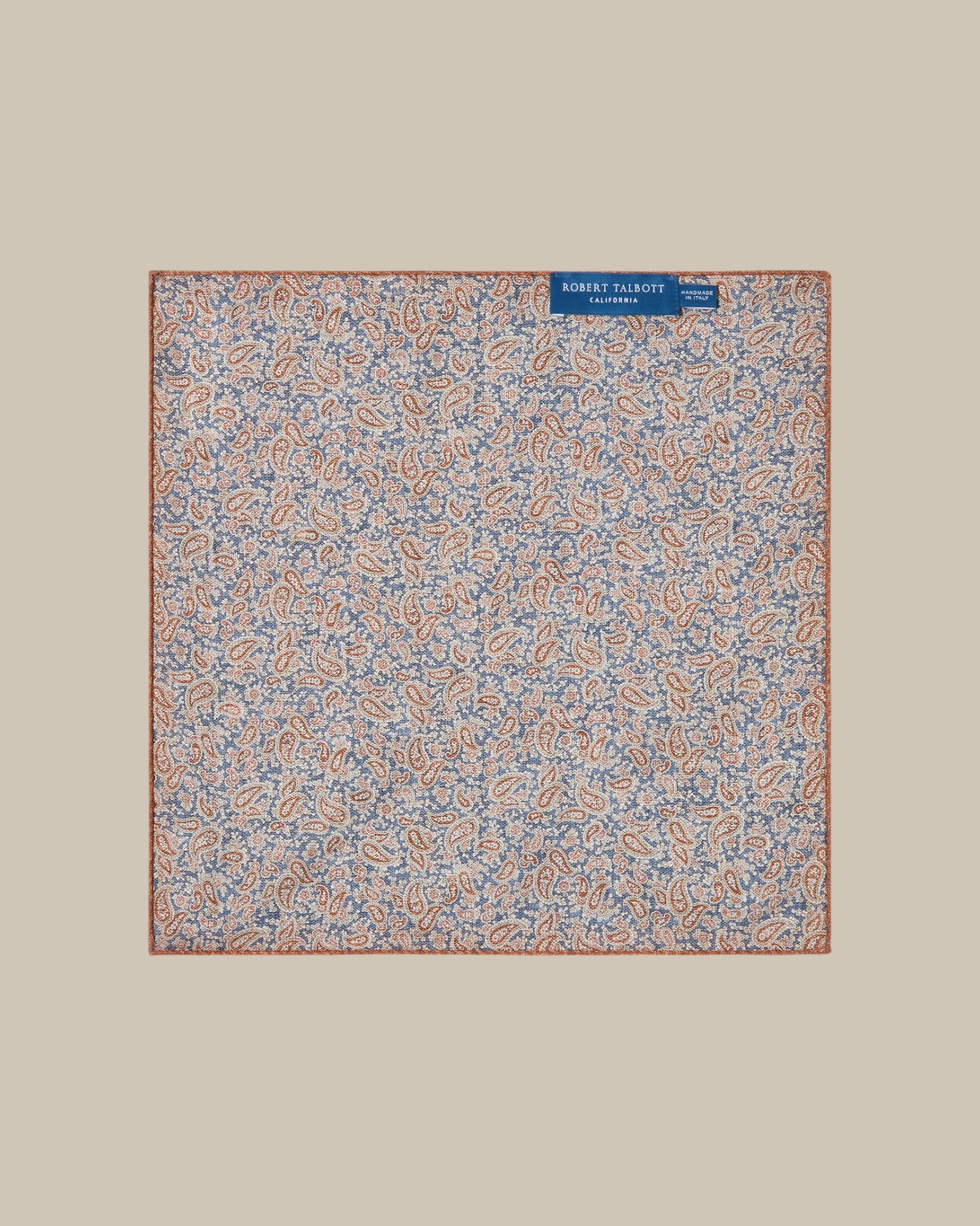 Colton Reversible Neat/Paisley Pocket Square