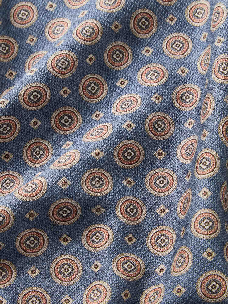 Colton Reversible Neat/Paisley Pocket Square