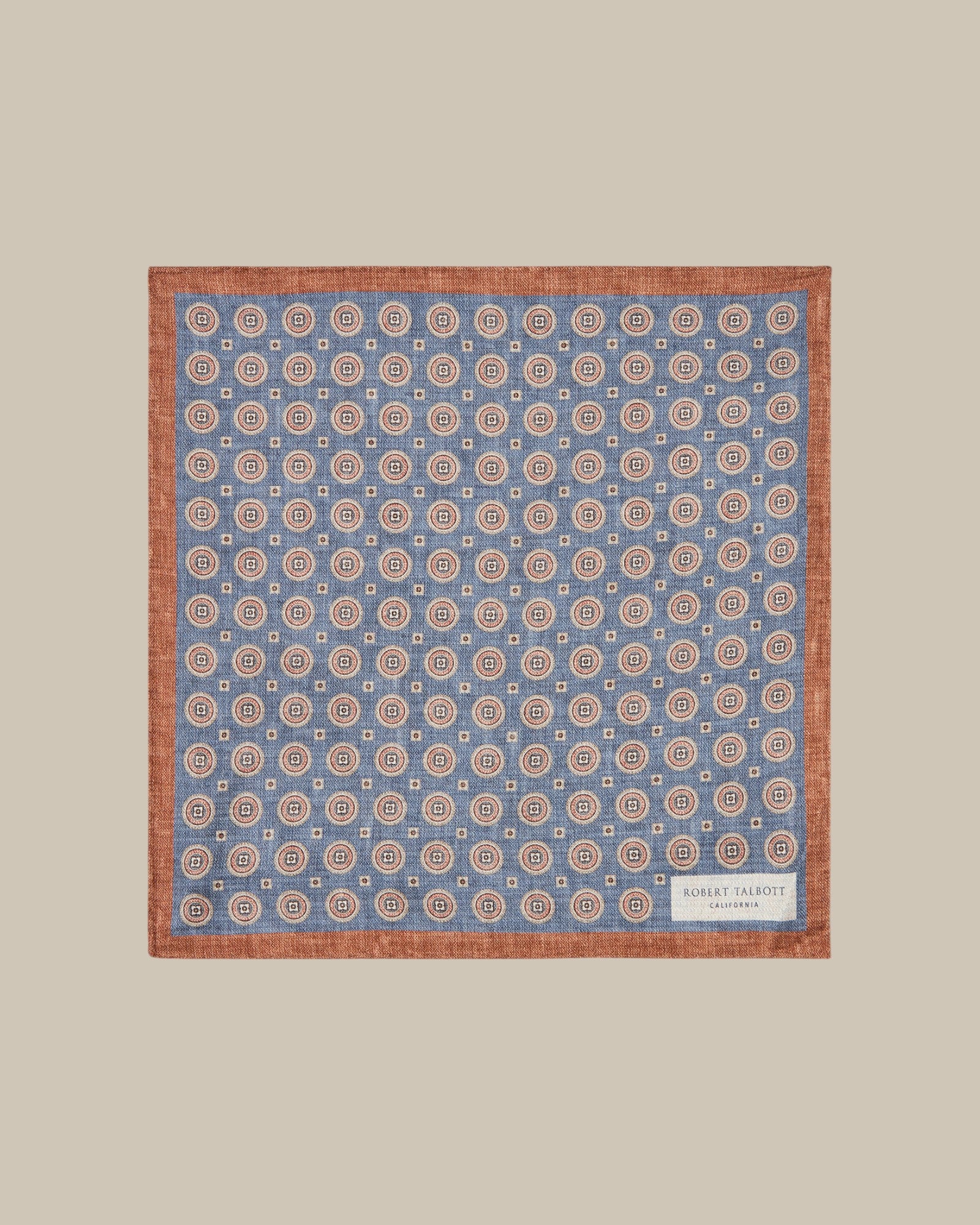 Colton Reversible Neat/Paisley Pocket Square