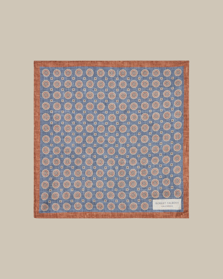 Colton Reversible Neat/Paisley Pocket Square