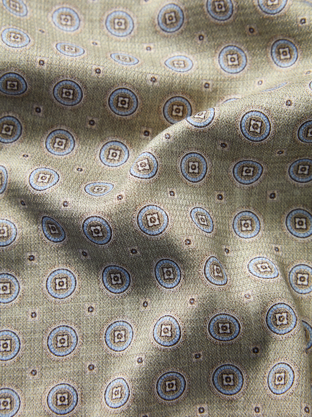 Colton Reversible Neat/Paisley Pocket Square image