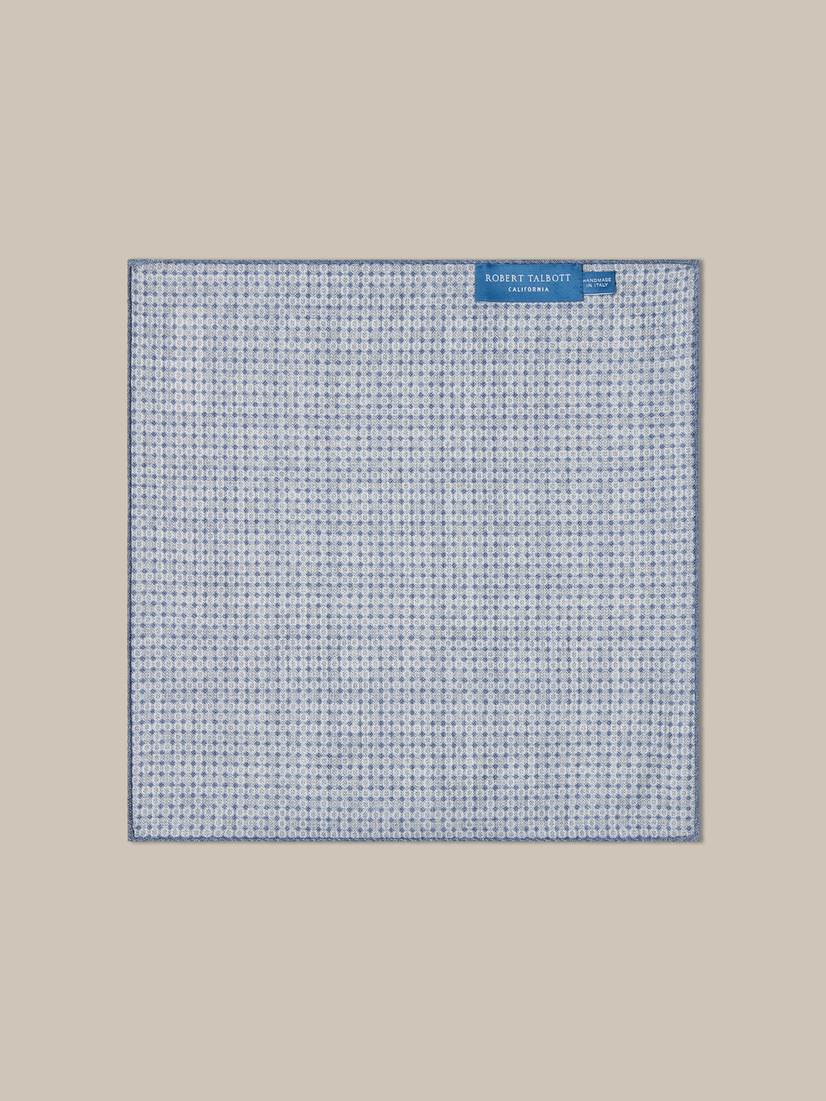Colton Reversible Neat/Medallion Pocket Square image