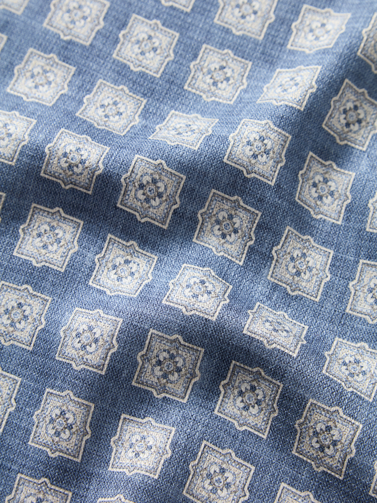 Colton Reversible Neat/Medallion Pocket Square image
