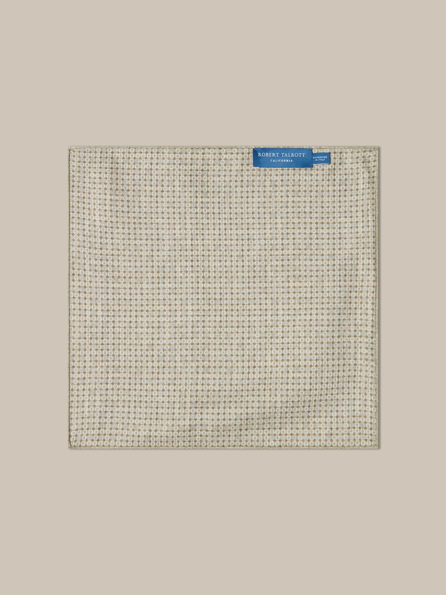 Colton Reversible Neat/Medallion Pocket Square