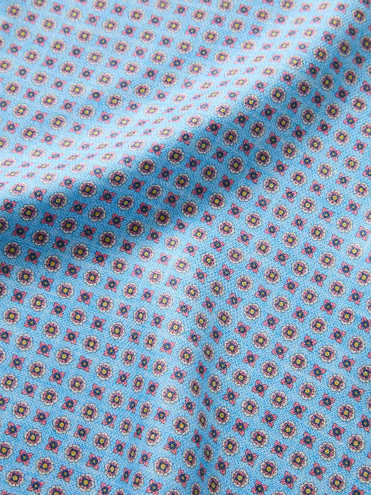 Colton Reversible Neat/Medallion Pocket Square