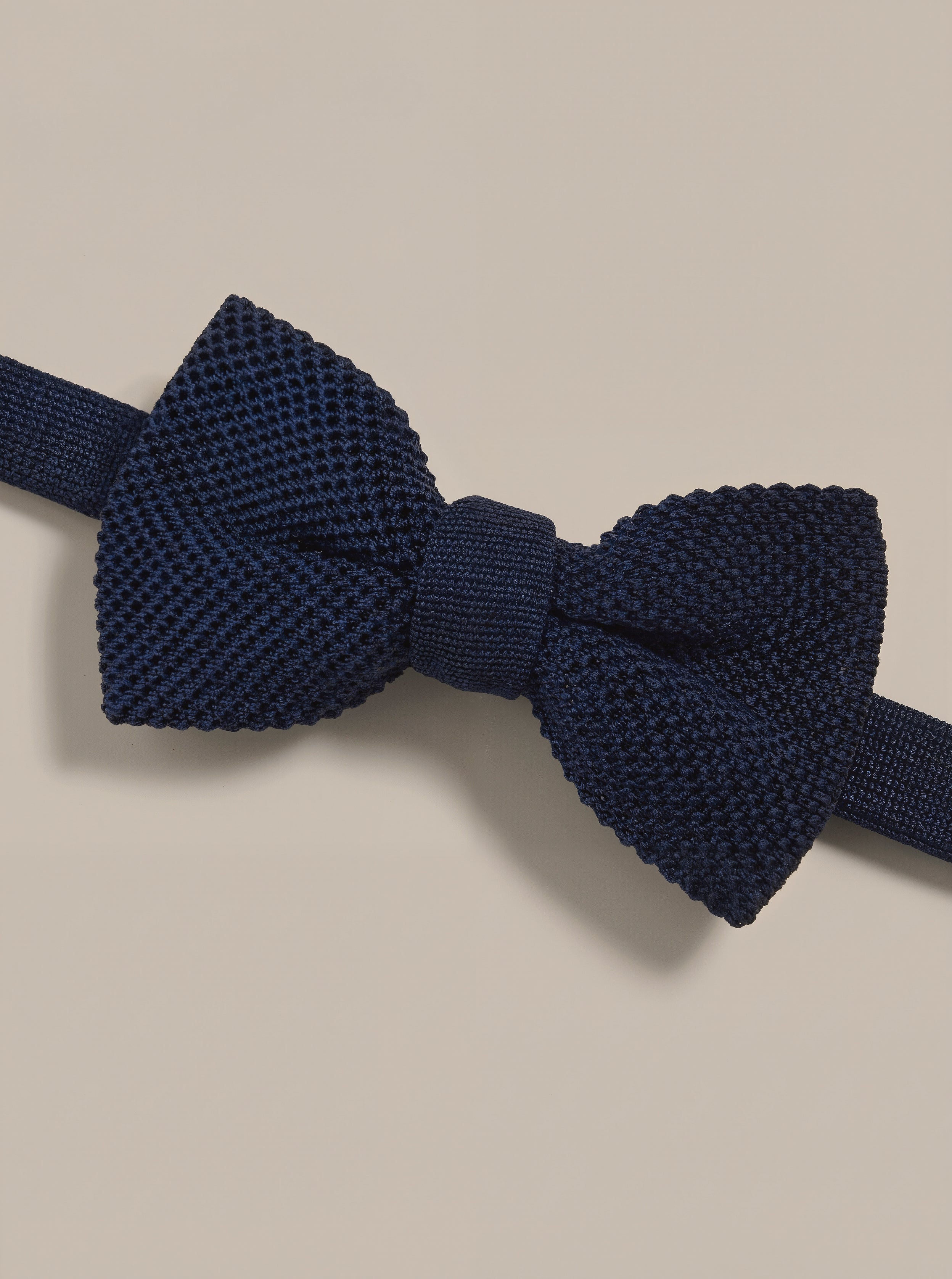 Ryan Silk Knit Pre-Tied Bow Tie image