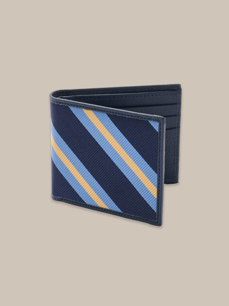 Barry Signature Silk Repp Hipster Wallet