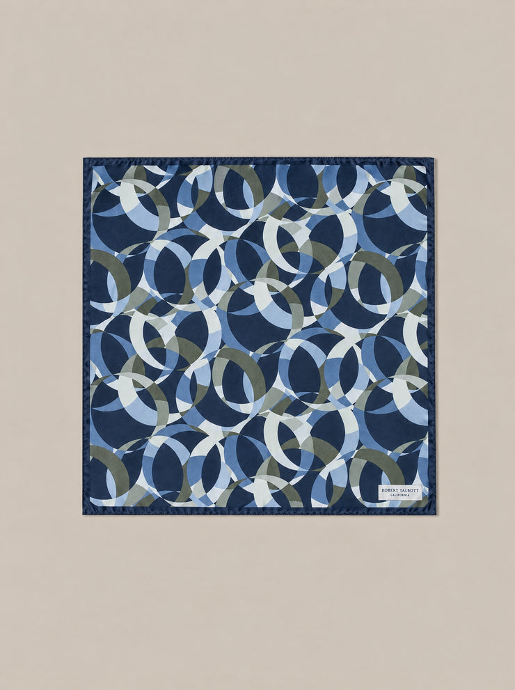 Hadley Spiral Geo Neckerchief