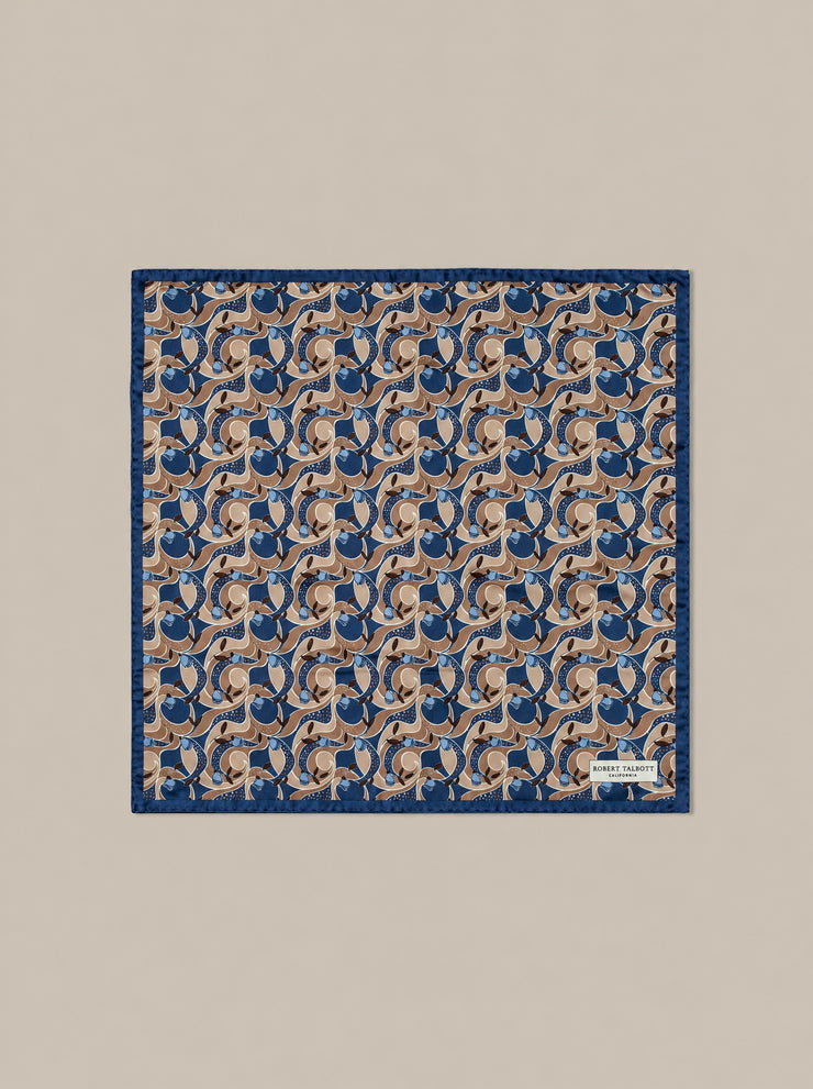 Hadley Geo Check Neckerchief