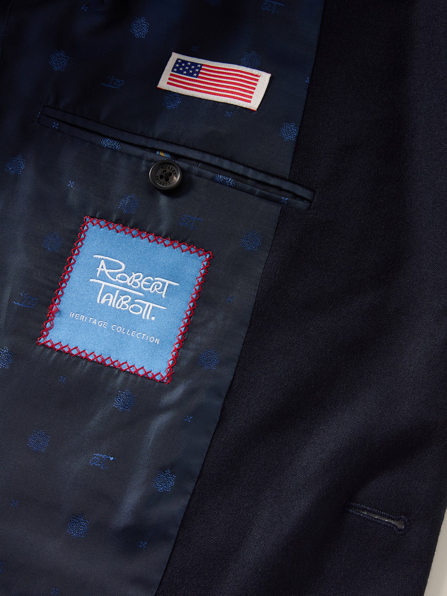 Booth Single Breasted Brushed Wool Sport Coat image