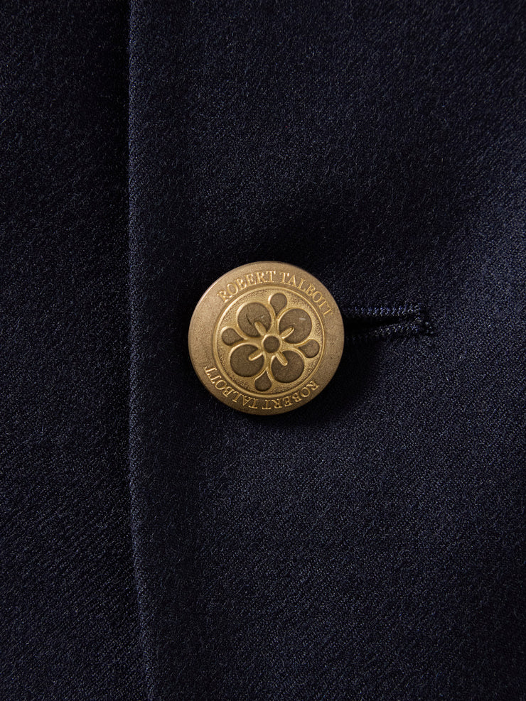 Booth Single Breasted Brushed Wool Blazer