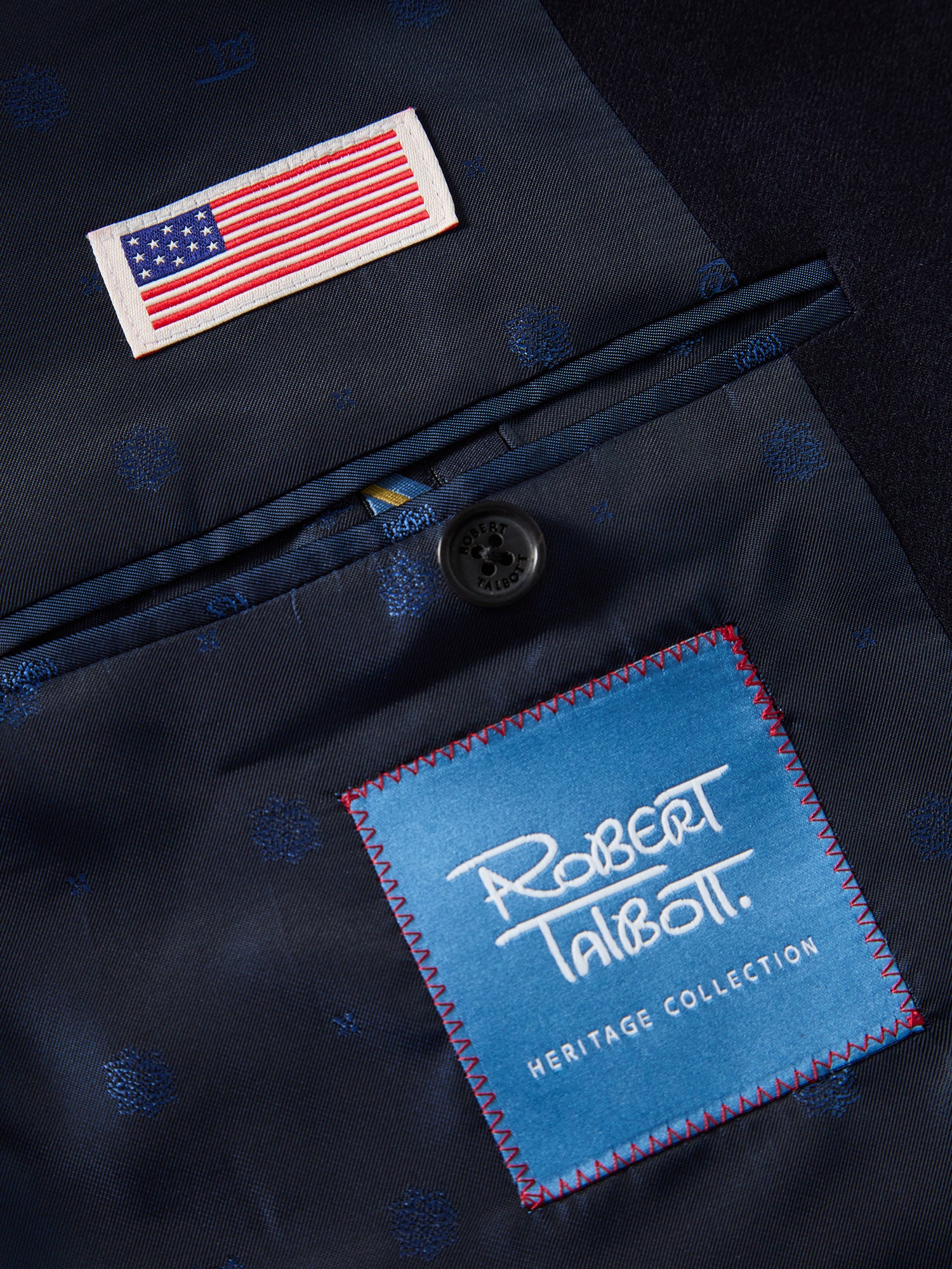 Howell Double Breasted Brushed Wool Sport Coat image