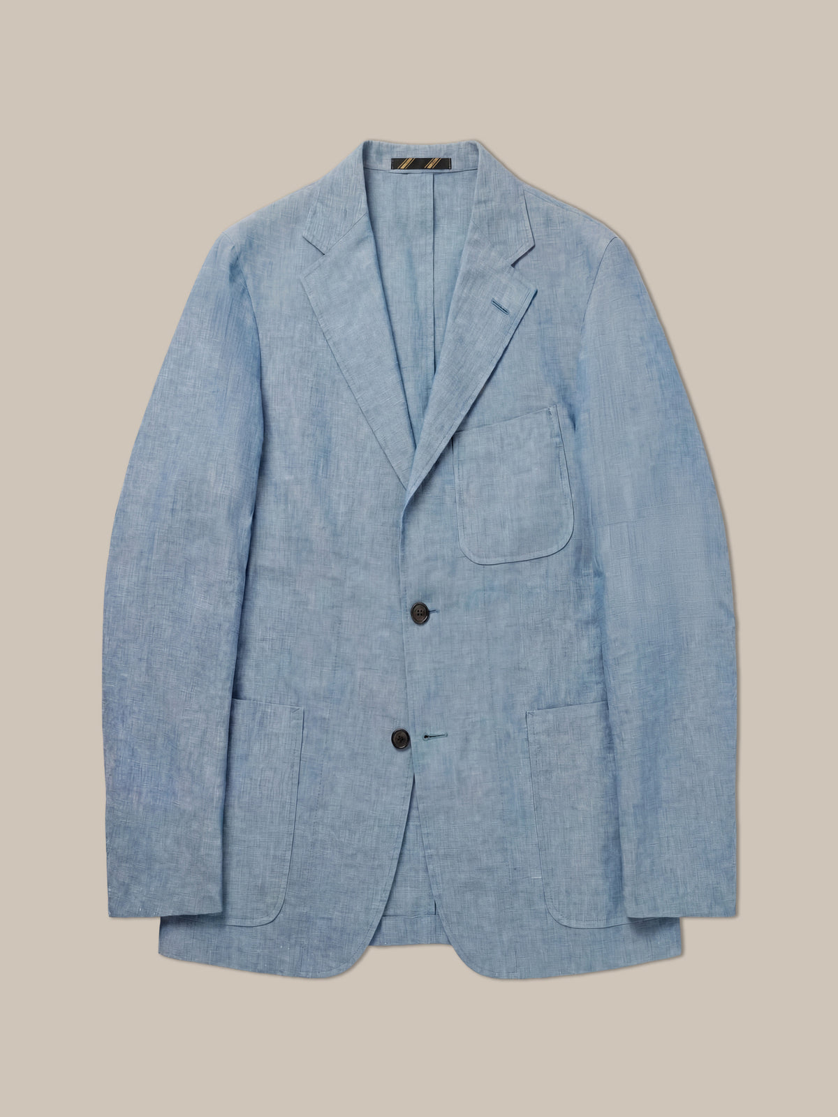 Clarke Linen Chambray Unconstructed Blazer